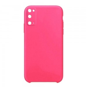 Θήκη OEM Silicone Back Cover με Προστασία Κάμερας για Xiaomi Redmi Note 12 5G/ Poco X5 (Hot Pink)