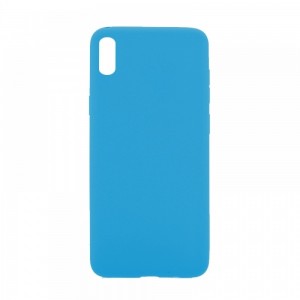 Θήκη MyMobi Σιλικόνης Mat Back Cover για iPhone XS Max (Γαλάζιο)