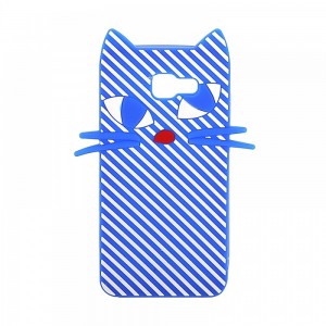 Θήκη 3D Kitten Back Cover για Huawei P9 Lite (Μπλε)