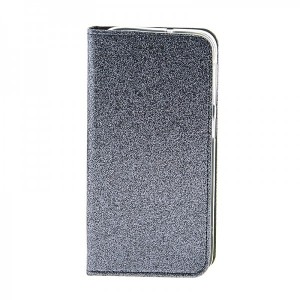 Θήκη OEM Shining Flip Cover για Samsung Galaxy S20 Plus (Σκούρο Γκρι)