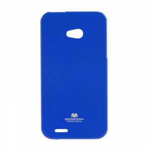 Θήκη Jelly Case Back Cover για LG L80 (Μπλε)