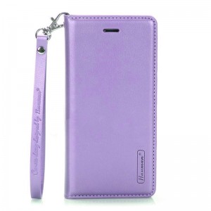 Θήκη Hanman Art Leather Diary για iPhone 12 mini (Μωβ)