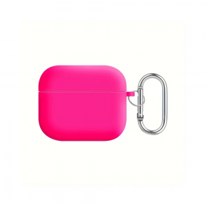 Θήκη Protection Σιλικόνης για Apple Airpods 3 (Hot Pink)