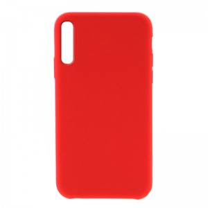 Θήκη Silky Silicone Back Cover για Huawei P30 (Κόκκινο)