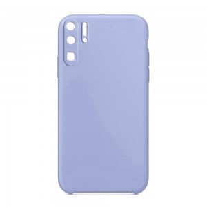 Θήκη OEM Silicone Back Cover με Προστασία Κάμερας για Huawei P30 Pro (Purple)