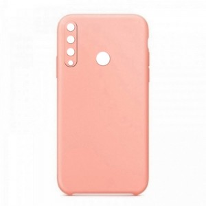 Θήκη OEM Silicone Back Cover με Προστασία Κάμερας για Xiaomi Redmi Note 10 5G (Salmon)