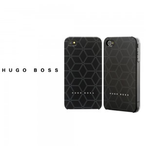 Θήκη Hugo Boss Back Cover Design για iPhone 4/4s (Μαύρο)