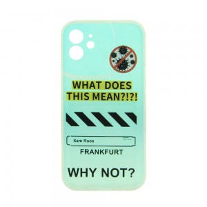 Θήκη What Does This Mean Back Cover με Προστασία Κάμερας για iPhone 12 (Design)