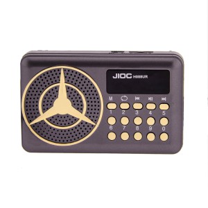 FM Radio USB+TF JIOC (Μαύρο)