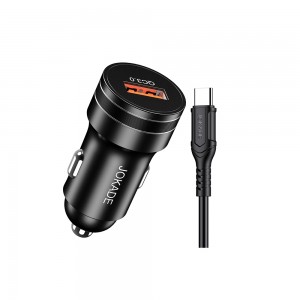 Φορτιστής Αυτοκινήτου Jokade JB040 1xUSB-A & Καλώδιο USB-A to Type C 