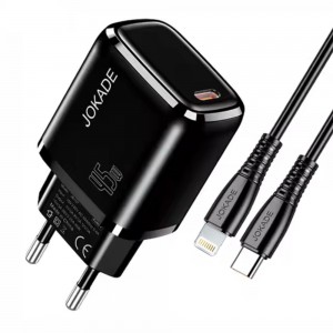 Φορτιστής Jokade JB108 με Καλώδιο Type-C σε Lightning 45W