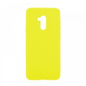 Θήκη MyMobi Σιλικόνης Mat Back Cover για Samsung Galaxy A03S (Κίτρινο)