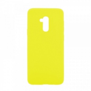 Θήκη MyMobi Σιλικόνης Mat Back Cover για Huawei P20 Pro (Κίτρινο) 