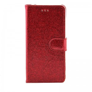 Θήκη OEM Shining με Clip Flip Cover για Samsung Galaxy S10e (Κόκκινο) 