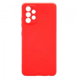 Θήκη MyMobi Σιλικόνης Back Cover με Προστασία Κάμερας για Xiaomi Redmi 12C/ 11A (Κόκκινο) 