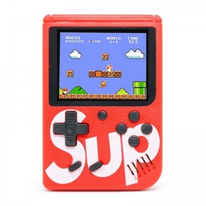Retro Portable Mini Game Console Sup με 400 Παιχνίδια (Κόκκινο)