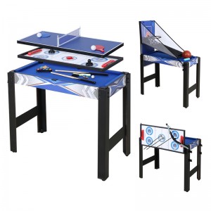 Arcade Game Table 5in1 94x48x11.8cm (Μαύρο)