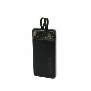 Powerbank YDDY-A027-SFD με Ενσωματωμένα Καλώδια Type-C & Lightning 10000mAh