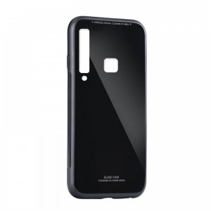 Θήκη MyMobi Glass Case Back Cover για Samsung Galaxy A9 2018 (Μαύρο)