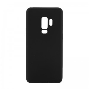 Θήκη MyMobi Σιλικόνης Mat Back Cover για Samsung Galaxy S9 Plus (Μαύρο)