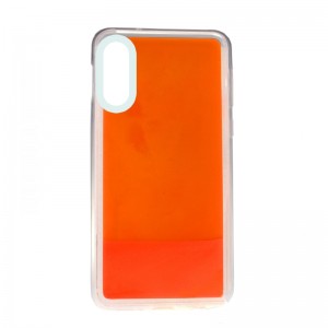 Θήκη Liquid Glow Back Cover για Xiaomi Mi A3 (Orange) 