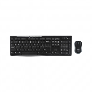 Σετ Ασύρματο πληκτρολόγιο και Ποντίκι Logitech MK270 UK (Μαύρο)