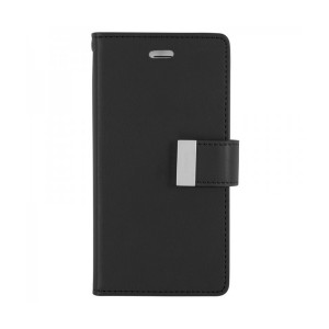 Θήκη Rich Diary Flip Cover για Samsung Galaxy Note Edge (Μαυρο)