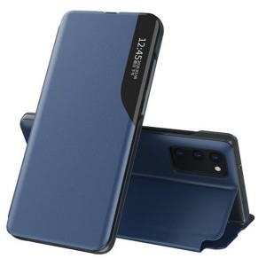 Θήκη OEM Eco Leather View Flip Cover για Samsung Galaxy A22 4G (Σκούρο Μπλε)