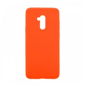 Θήκη MyMobi Σιλικόνης Mat Back Cover για Xiaomi Redmi 9 (Πορτοκαλί)