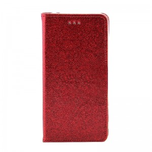 Θήκη OEM Shining Flip Cover για Samsung Galaxy A71 (Κόκκινο)