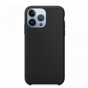 Θήκη OEM Silicone Back Cover για iPhone 13 Pro Max (Black) 