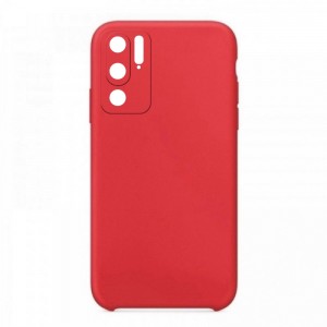 Θήκη OEM Silicone Back Cover με Προστασία Κάμερας για Samsung Galaxy A34 5G (Red) 