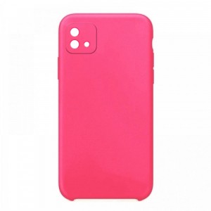 Θήκη OEM Silicone Back Cover με Προστασία Κάμερας για Oppo Realme C20/ C21/ C11 (Hot Pink)