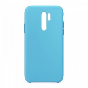 Θήκη OEM Silicone Back Cover για Xiaomi Redmi 9  (Sky Blue)