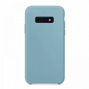 Θήκη OEM Silicone Back Cover για Samsung Galaxy S10e (Baby Blue)