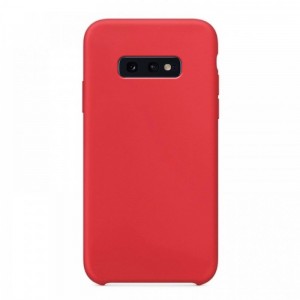 Θήκη OEM Silicone Back Cover για Huawei Y5 2019 (Red)