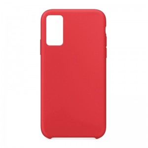 Θήκη OEM Silicone Back Cover για Samsung Galaxy A51 (Red)
