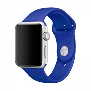 Ανταλλακτικό Λουράκι OEM Smoothband για Apple Watch 42/44mm (Midnight Blue)