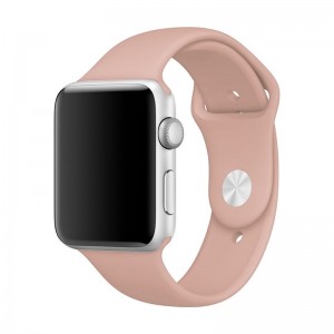 Ανταλλακτικό Λουράκι OEM Smoothband για Apple Watch 42/44mm (Pink Sand)