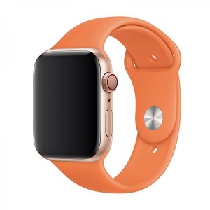 Ανταλλακτικό Λουράκι OEM Silicone για Apple Watch 42/44mm (Orange)