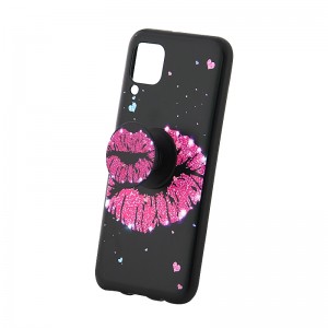 Θήκη με Popsocket Pink Kiss Back Cover για Samsung Galaxy A71 (Design) 