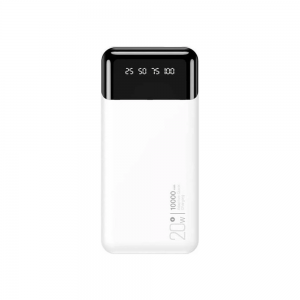 Powerbank XO PR191 10000mAh 20W Dual Input (Άσπρο)
