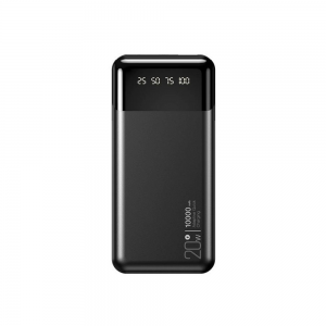 Powerbank XO PR191 10000mAh 20W Dual Input (Μαύρο)