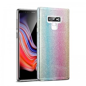 Θήκη MyMobi Back Cover Σιλικόνη Shining Case για Huawei Y6 2018 (Rainbow)