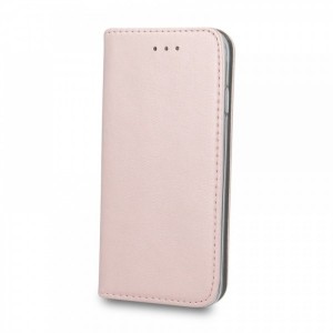 Θήκη Smart Magnetic Flip Cover για Samsung Galaxy A12/ M12 (Rose Gold)