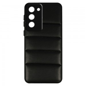 Θήκη 3D Striped Leather με Προστασία Κάμερας Back Cover για Samsung Galaxy S22 (Μαύρο)