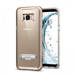 Θήκη Spigen Crystal Hybrid Back Cover για Samsung Galaxy S8 Plus  (Gold Maple)