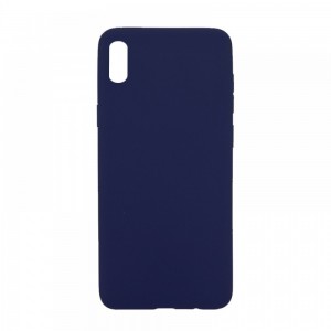 Θήκη MyMobi Σιλικόνης Mat Back Cover για Samsung Galaxy A03S (Σκούρο Μπλε) 