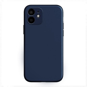 Θήκη MyMobi Σιλικόνης Mat Back Cover με Προστασία Κάμερας για Xiaomi Redmi Note 10 / 10s (Σκούρο Μπλε)