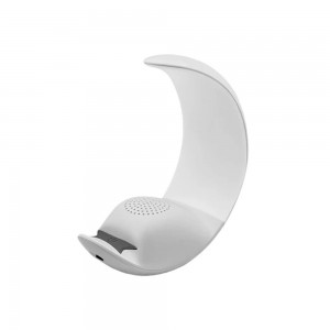 Moon Bluetooth Speaker με Βάση Στήριξης Κινητού 